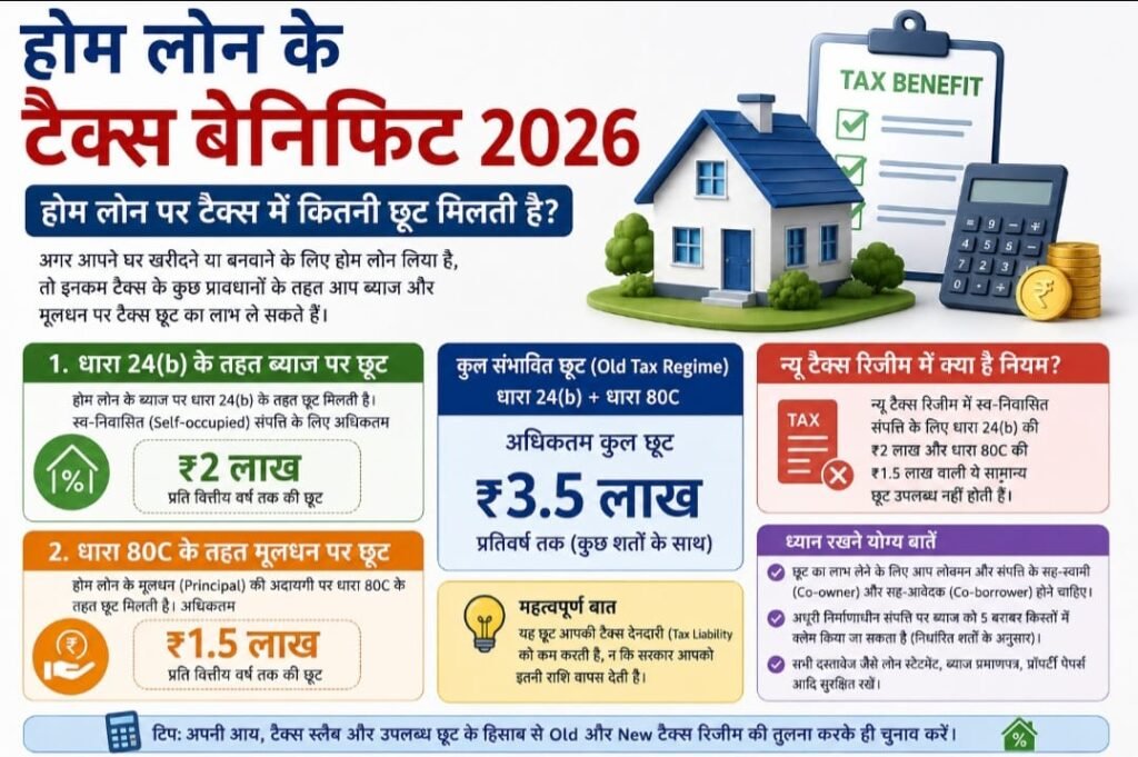 Home Loan Tax Benefits 2026